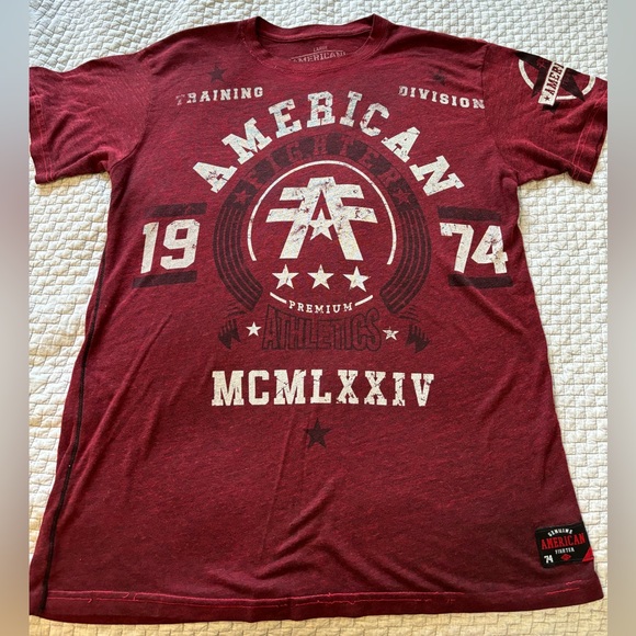 American Fighter T-Shirt Size Large - Picture 1 of 7